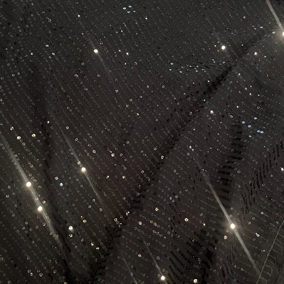 Black sequin saree - Picture 10 of 12